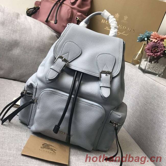 BURBERRY Leather backpack 48791 grey