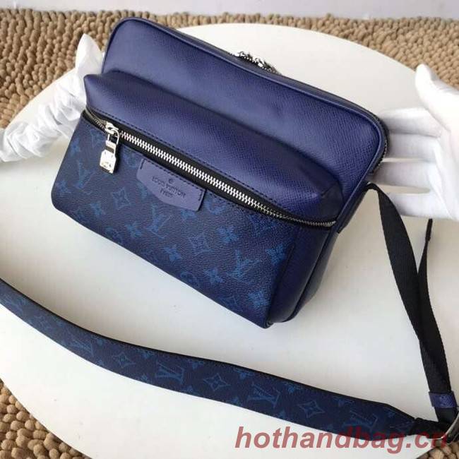 Louis Vuitton Monogram Canvas Messenger PM M43845 blue