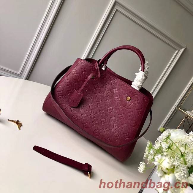 Louis vuitton original MONTAIGNE MM M44311 fuchsia