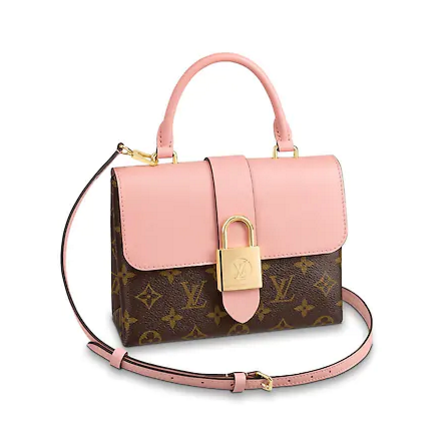 Louis vuitton original LOCKY BB M44080 Rose Poudre