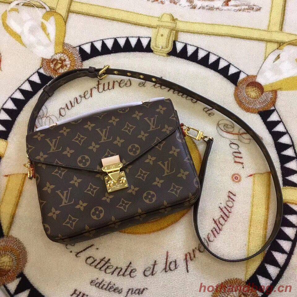 Louis Vuitton Monogram Canvas Pochette Metis Original Leather M40780