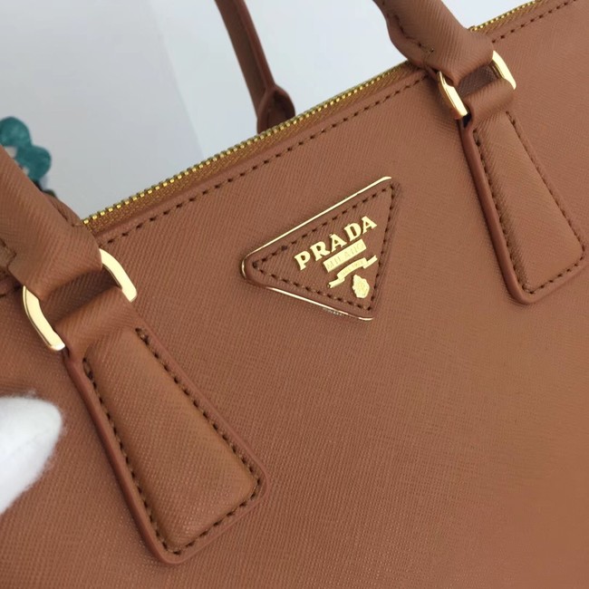 Prada Galleria Small Saffiano Leather Bag BN2316 brown