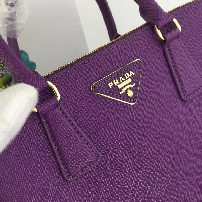 Prada Galleria Small Saffiano Leather Bag BN2316 purple