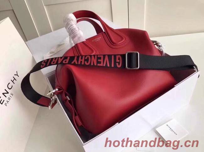 GIVENCHY leather tote 9983 red