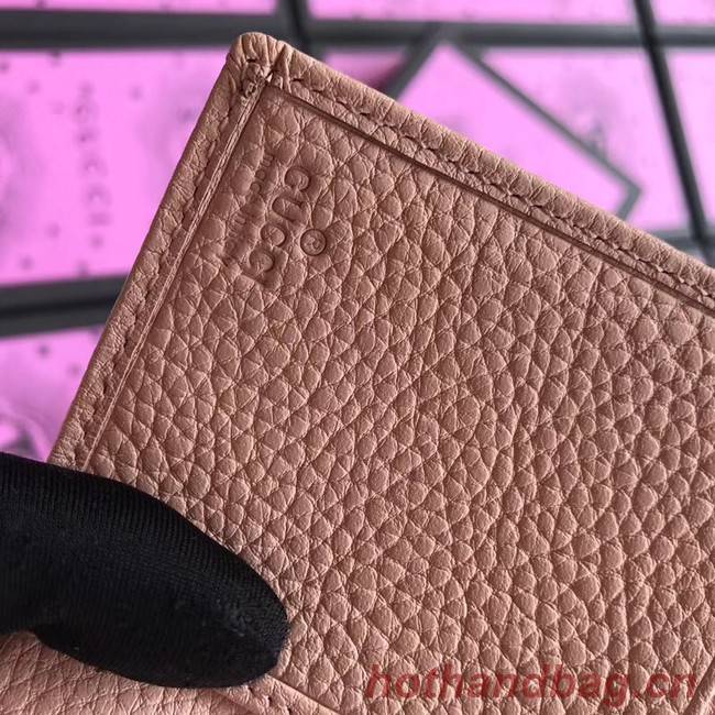 Gucci GG Marmont card case 474746 pink