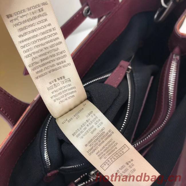 BURBERRY Medium Banner tote bag 3835 Burgundy