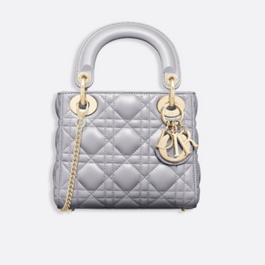 MINI LADY DIOR-TAS VAN LAMSLEER M15P grey