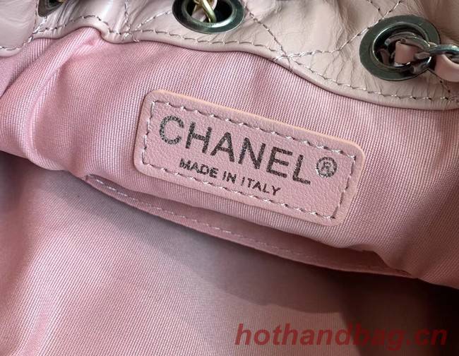 Cchanel gabrielle backpack A94501 light pink