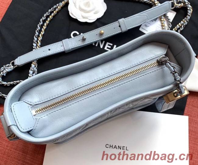 Chanel gabrielle small hobo bag A91810 light blue