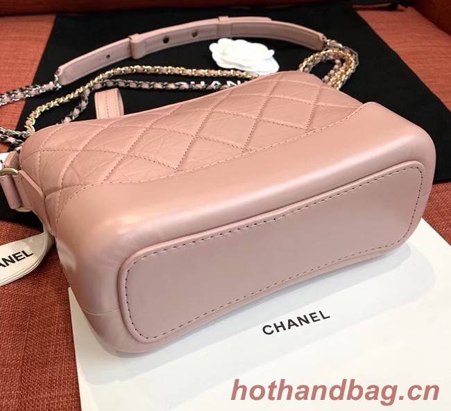 chanel gabrielle small hobo bag A91810 light pink