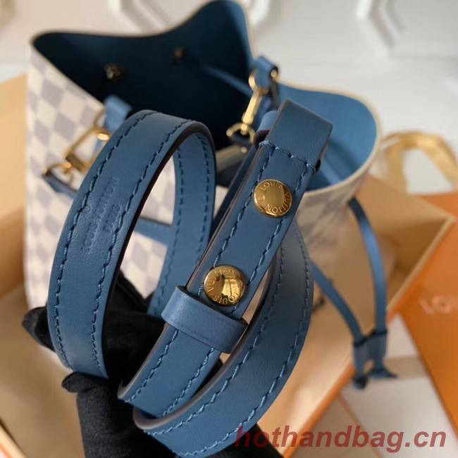 Louis vuitton original Damier Azur NEONOE N44022 blue