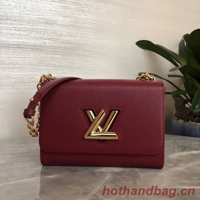 Louis vuitton original TWIST MM M53597 Bordeaux