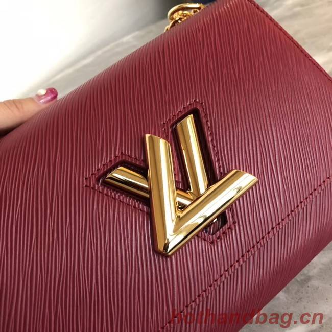 Louis vuitton original TWIST MM M53597 Bordeaux