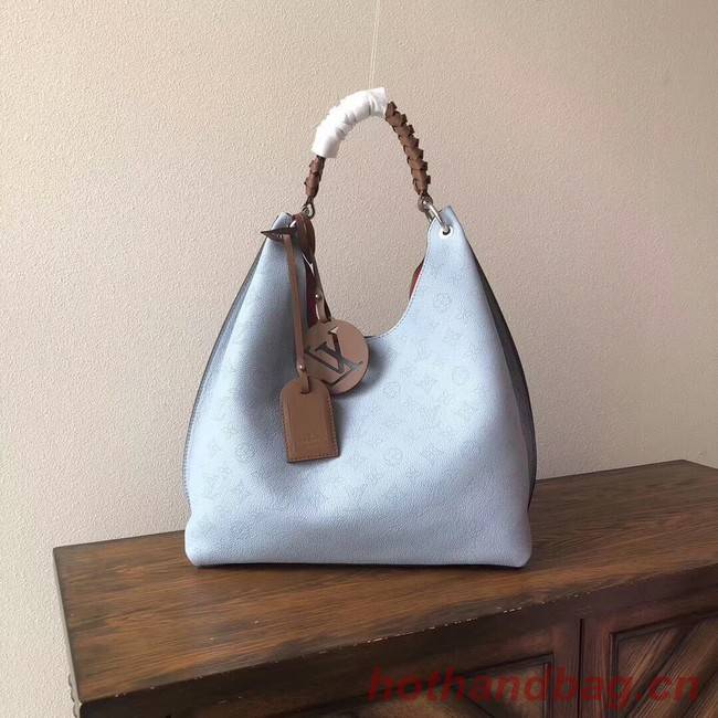 Louis Vuitton original CARMEL M53188 BLEU HORIZON PUMPKIN