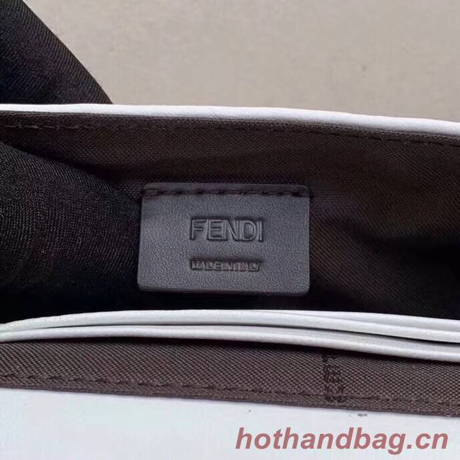 FENDI BAGUETTE Mini Shoulder Bag 8BS017 white