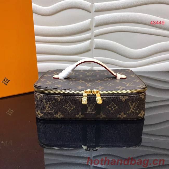 Louis Vuitton Original NICE JEWELRY CASE M43449 Bordeaux