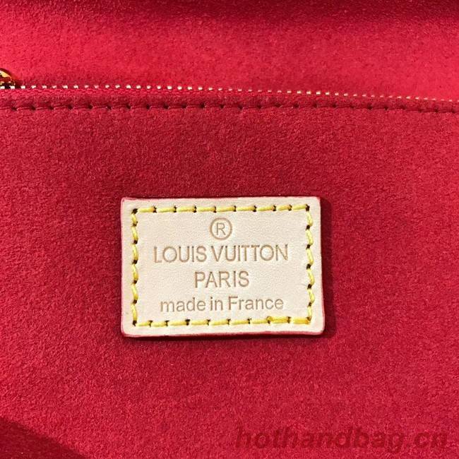 Louis Vuitton Original NICE JEWELRY CASE M43449 red