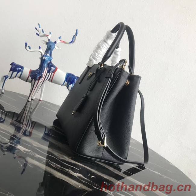 Prada Saffiano original Leather Tote Bag 1BA1801 black 