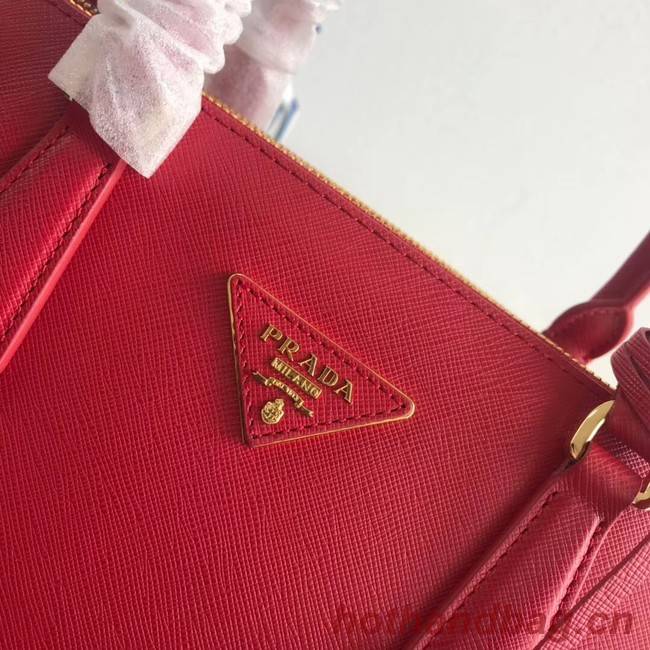 Prada Saffiano original Leather Tote Bag 1BA1801 red