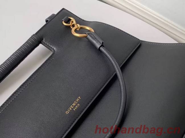 GIVENCHY Whip large leather shoulder bag 37101 black