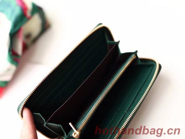 Gucci Zumi Wallet 570661 green