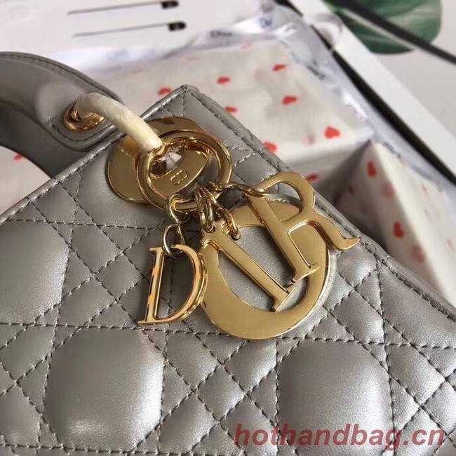 MINI LADY DIOR-TAS VAN LAMSLEER M15P grey