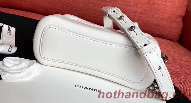 Chanel gabrielle small hobo bag A91810 white