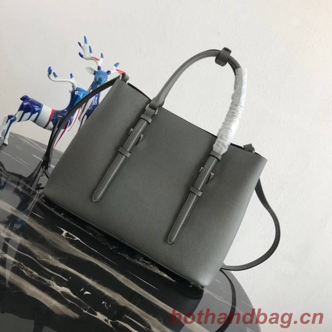 Prada Saffiano original Leather Tote Bag BN2838 Khaki