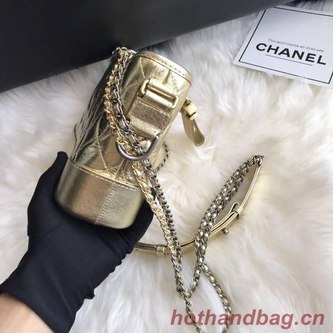 CHANEL GABRIELLE Original Small Hobo Bag A91810 Gold