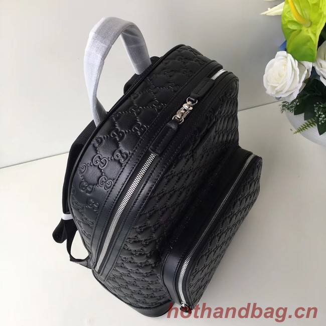 GUCCI GG Soho Leather backpack 406370 Black