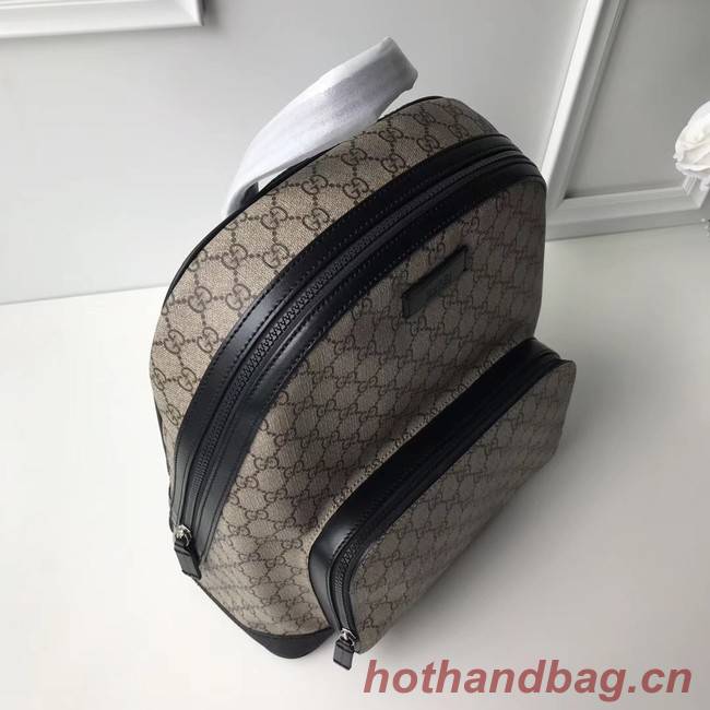 Gucci GG Supreme backpack 406370 Black