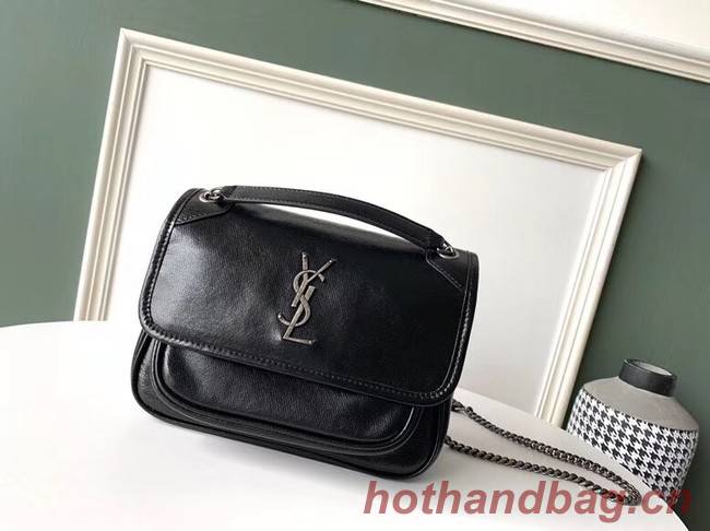 Yves Saint Laurent NIKI BABY IN LAMBSKIN 5811 black