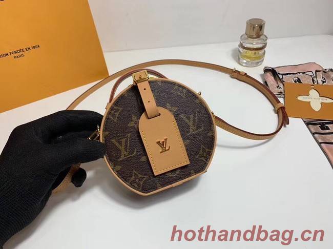 Louis vuitton original Monogram Canvas MINI BOITE CHAPEAU M44699