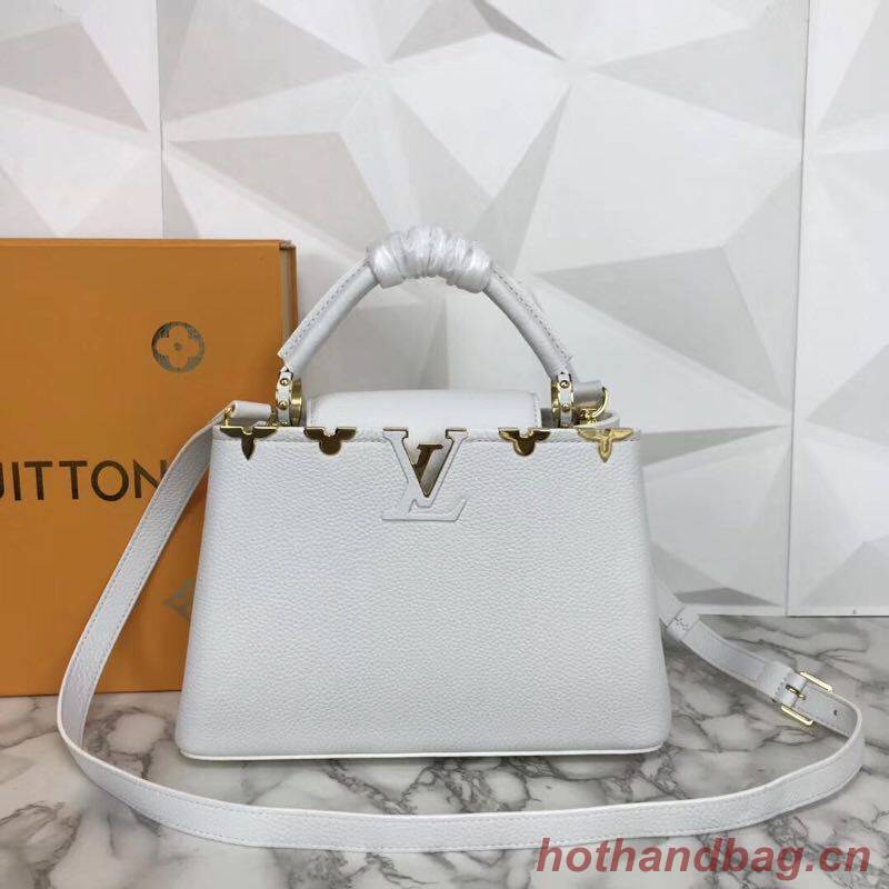 Louis Vuitton original Elegant Capucines BB Bags M94517 White