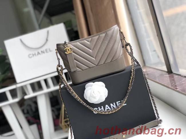 Chanel gabrielle small hobo bag A91810 grey