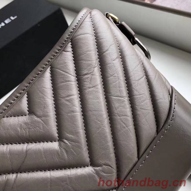 Chanel gabrielle small hobo bag A91810 grey