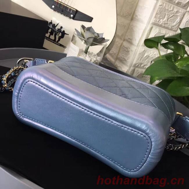 Chanel gabrielle small hobo bag B91810 blue