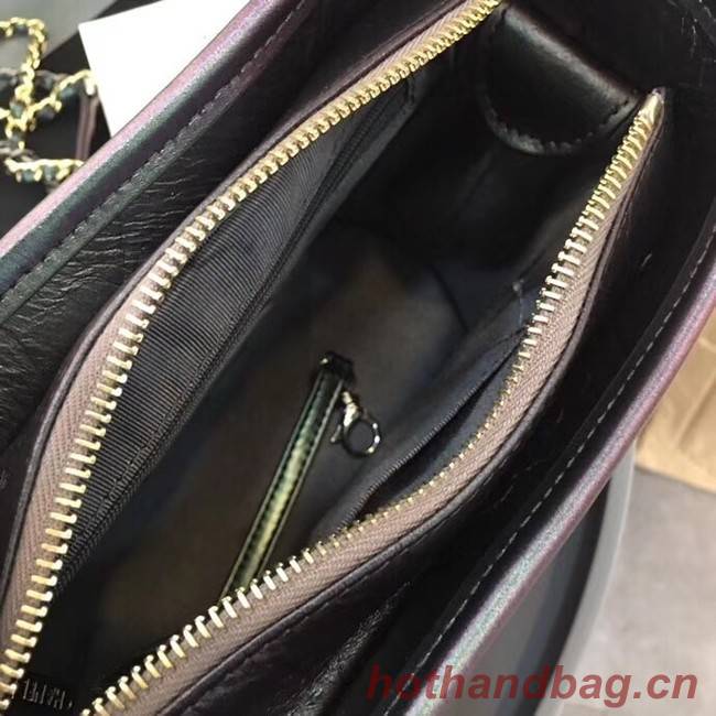 Chanel gabrielle small hobo bag B91810 light black