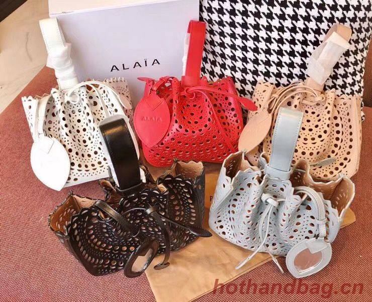 Alaia Openwork Original Leather Tote Bag A3659