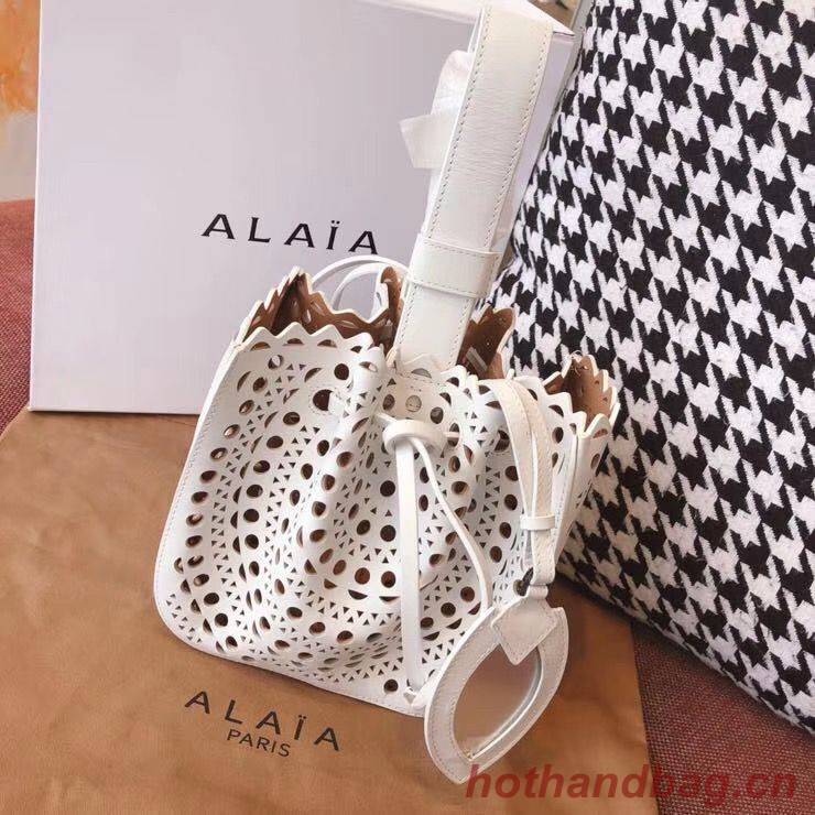 Alaia Openwork Original Leather Tote Bag A3659