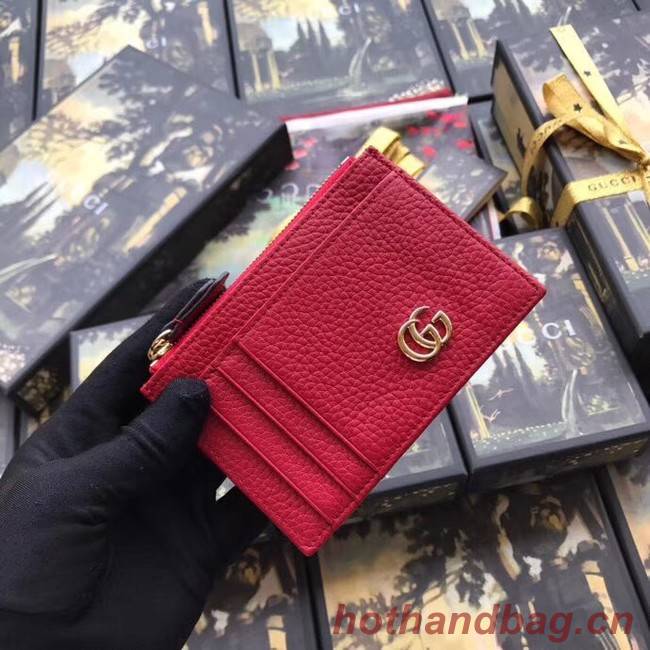 Gucci Card Holder 574804 Red Gucci Card Holder 574804 Red