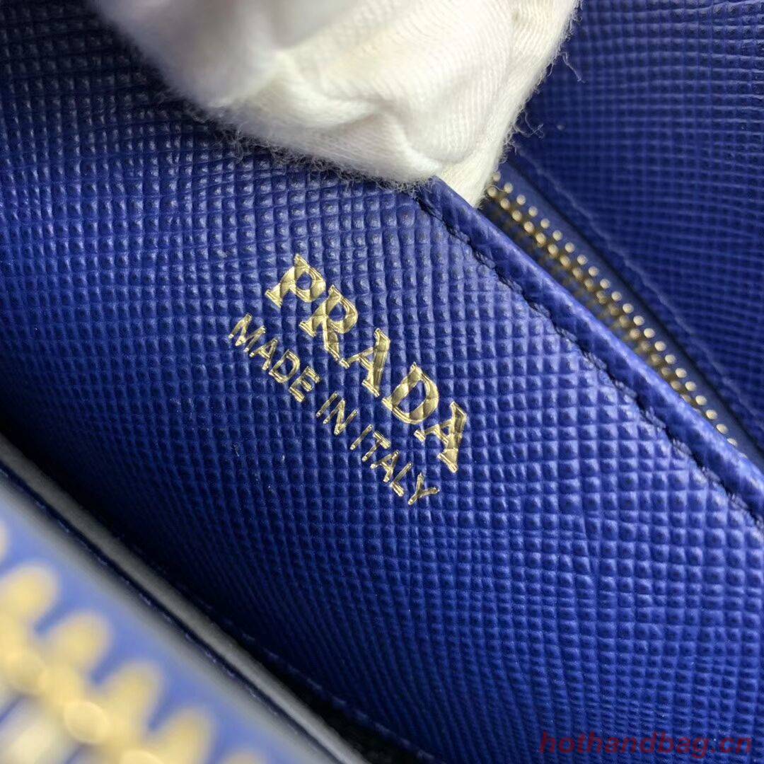 Prada Galleria Saffiano Leather Bag 1BA232 Blue