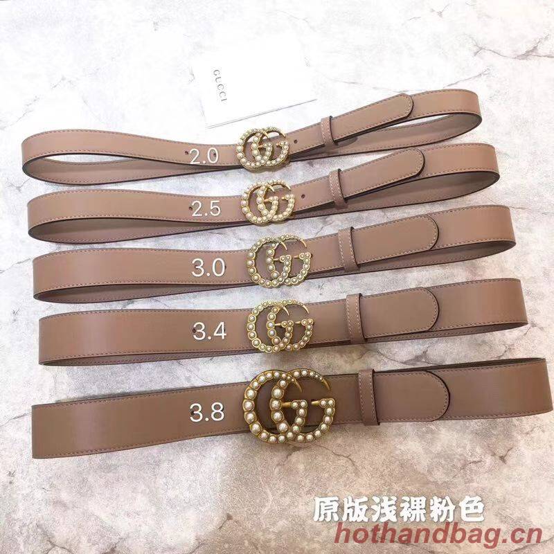 Gucci Belt GB18211 Nude