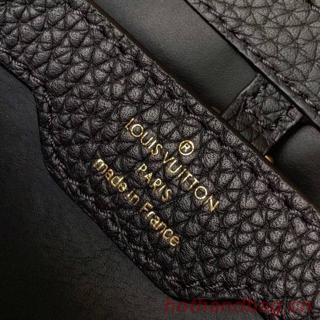 Louis Vuitton CAPUCINES BB M55236 black