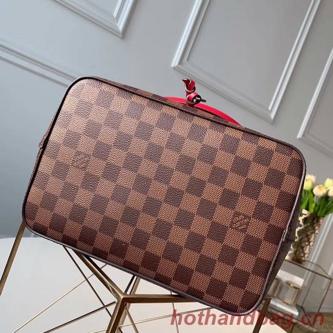 Louis Vuitton Damier Ebene NEONOE N40198 Cherry Berry