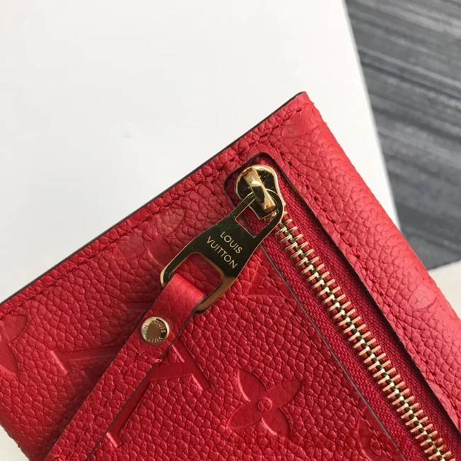 Louis Vuitton card holder N60633 red