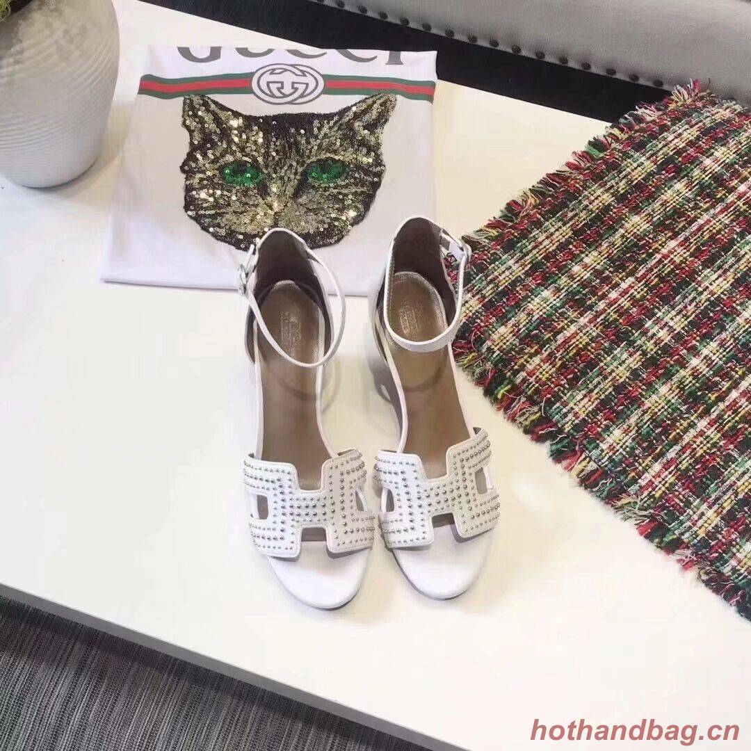 Hermes Shoes HM57097 White