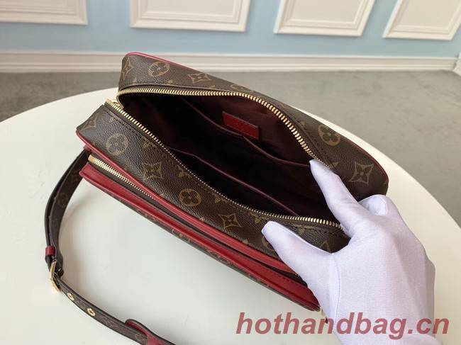 Louis vuitton original monogram canvas Shoulder Bag M51478 red