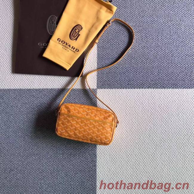 Goyard Calfskin Leather Shoulder Bag 6788 Yellow