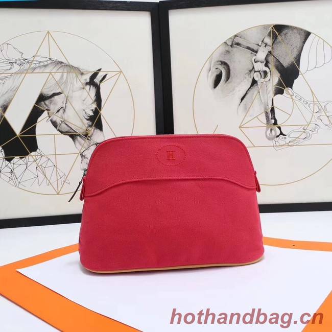 Hermes Cosmetic Bag H3699 Red